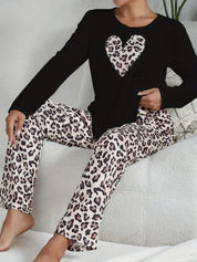 Judith - Women's Leopard Pajama Set