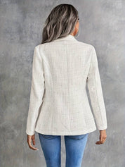 Morgan – Long sleeve blazer with  collar