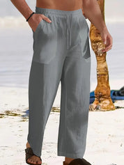 Cees - Men's baggy linen trousers