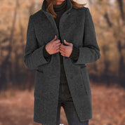 Kaylani - Women's coat with buttons