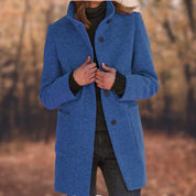 Kaylani - Women's coat with buttons