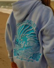 Alina - Tropical living hoodie