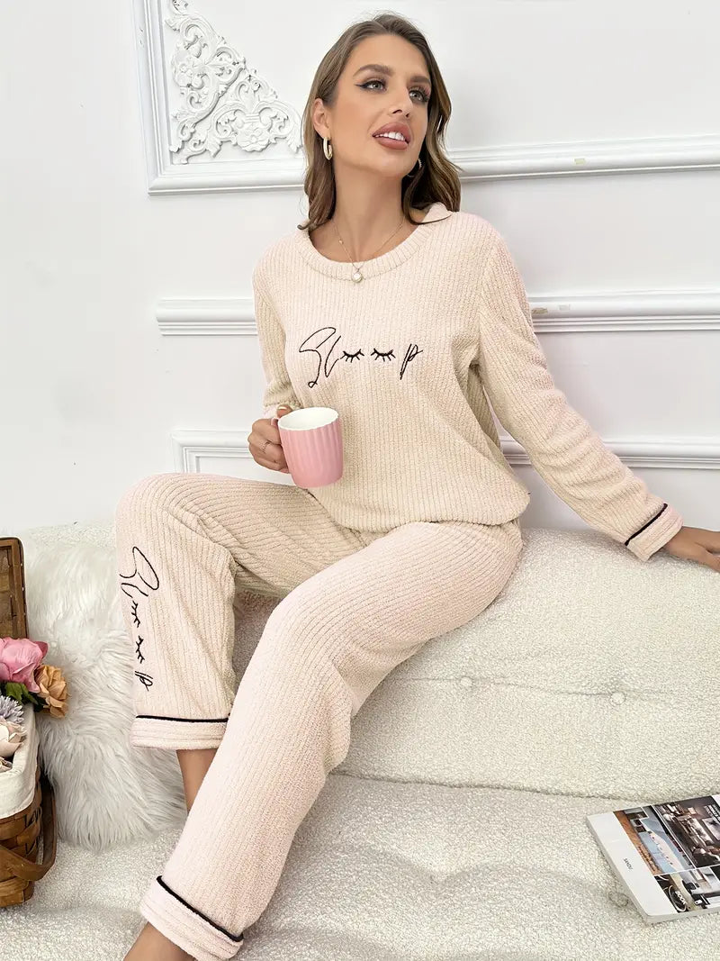 Amos - Ladies Long Pyjamas Set