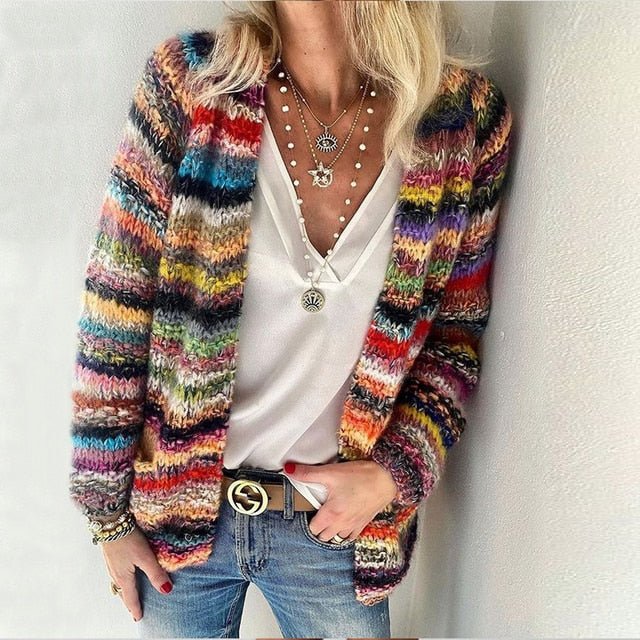 Lainey - Multicolored cardigan