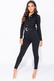 Amayah - Denim jumpsuit for women