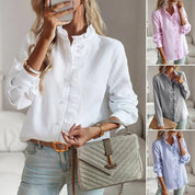 Nola - Stylish Ruffle Blouse