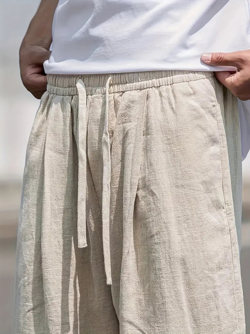 Cornelis - Men's Baggy Linen Trousers