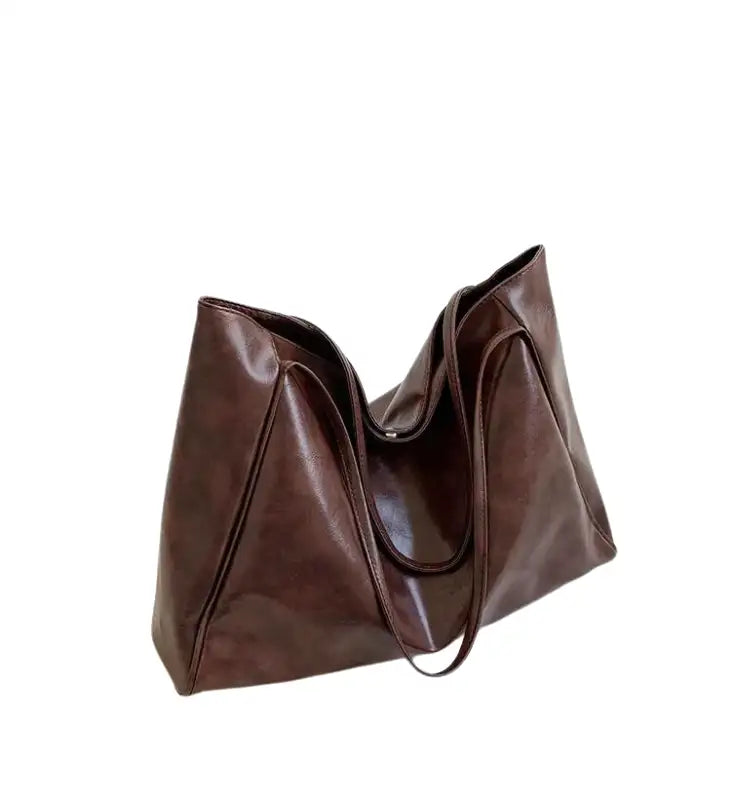 Maeve - Trendy leather shoulder bag