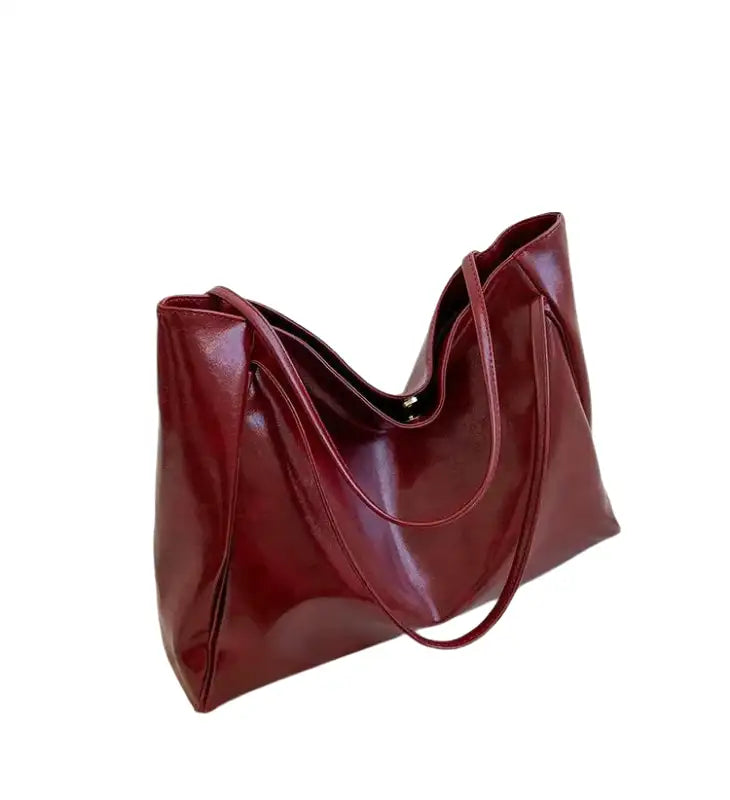 Maeve - Trendy leather shoulder bag