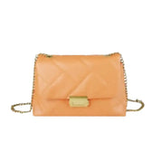 Aubrey - Small square handbag in supple leather