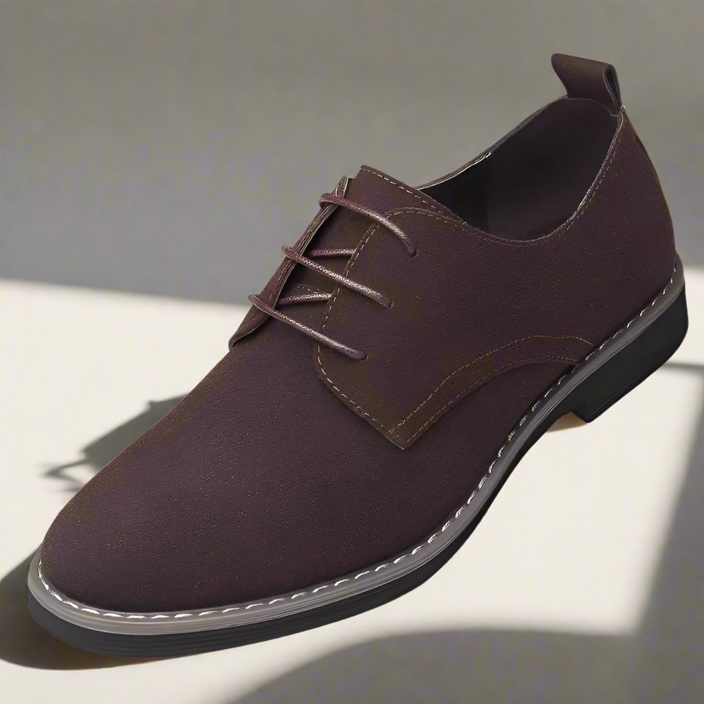 Dorian - Neat Men's Suede Lace-Up Shoes