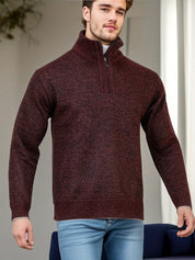 Otto - Men's Casual Zip-Up Sweater