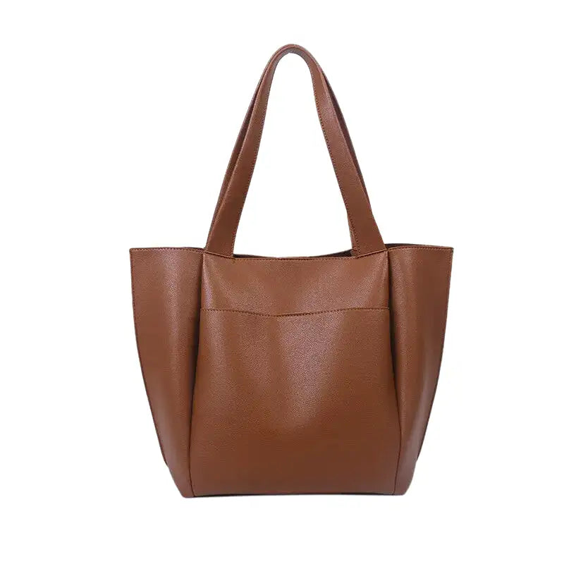 Athena - Large soft leather handbag Course