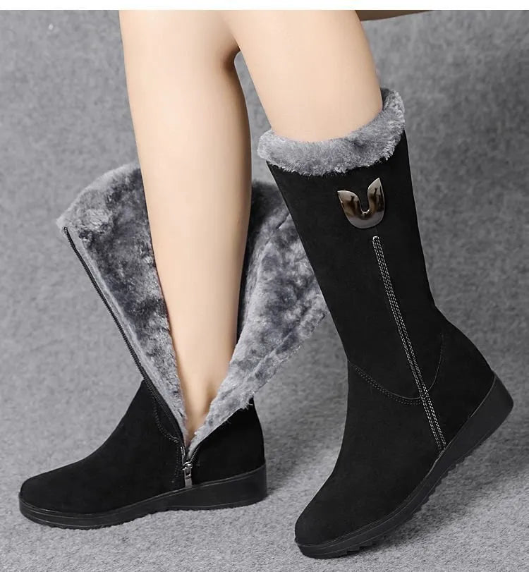 Emryn - The cosiest, warmest, high-fur winter boots