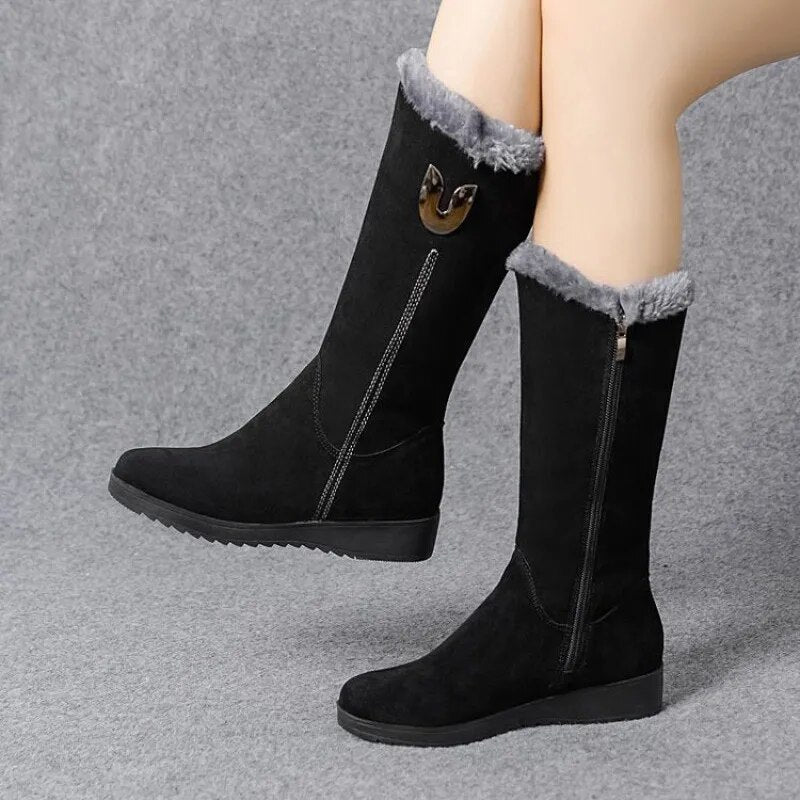 Emryn - The cosiest, warmest, high-fur winter boots