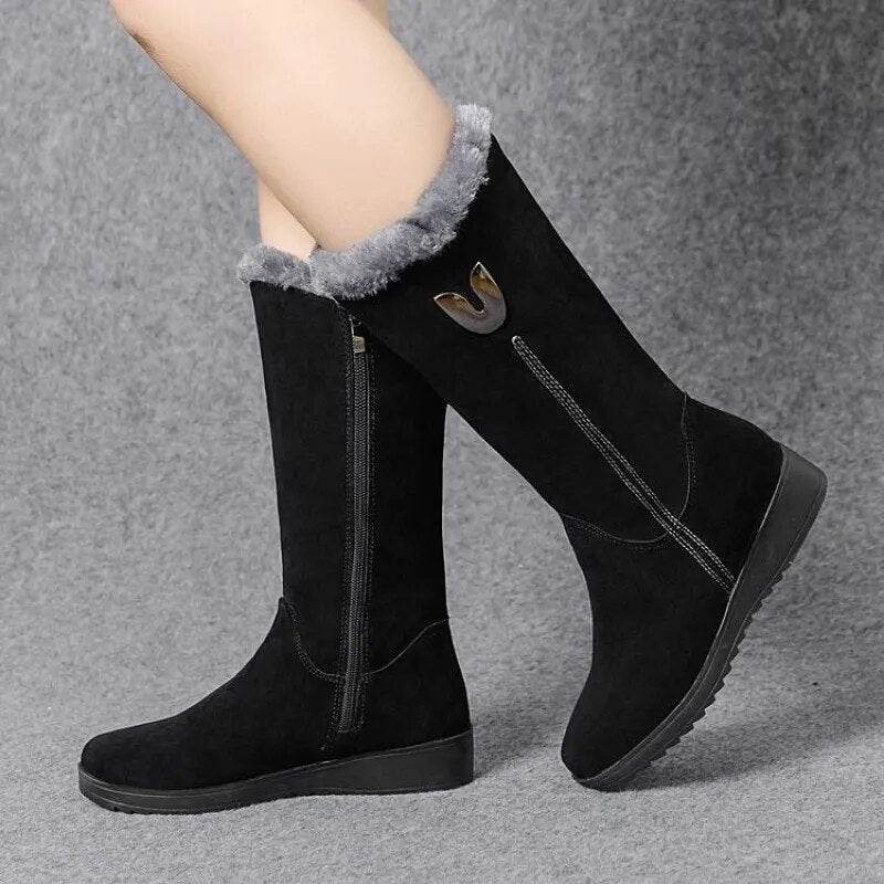 Emryn - The cosiest, warmest, high-fur winter boots