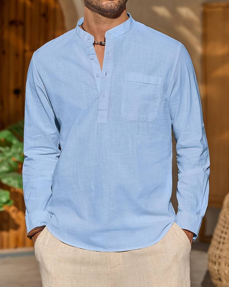 Charles - Elegant Linen Shirt for Men