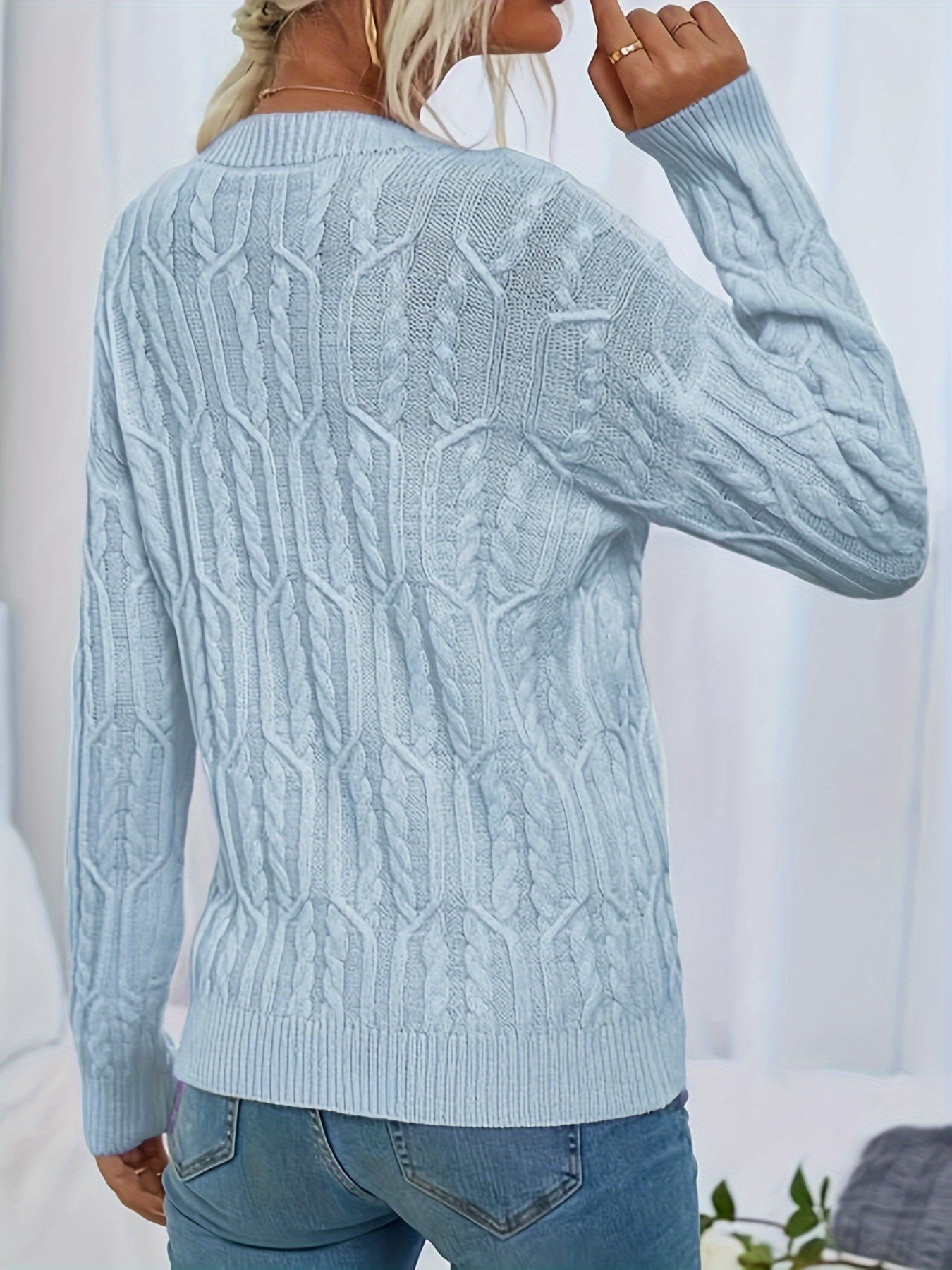 Mathilde - Ladies Casual Knitted Sweater