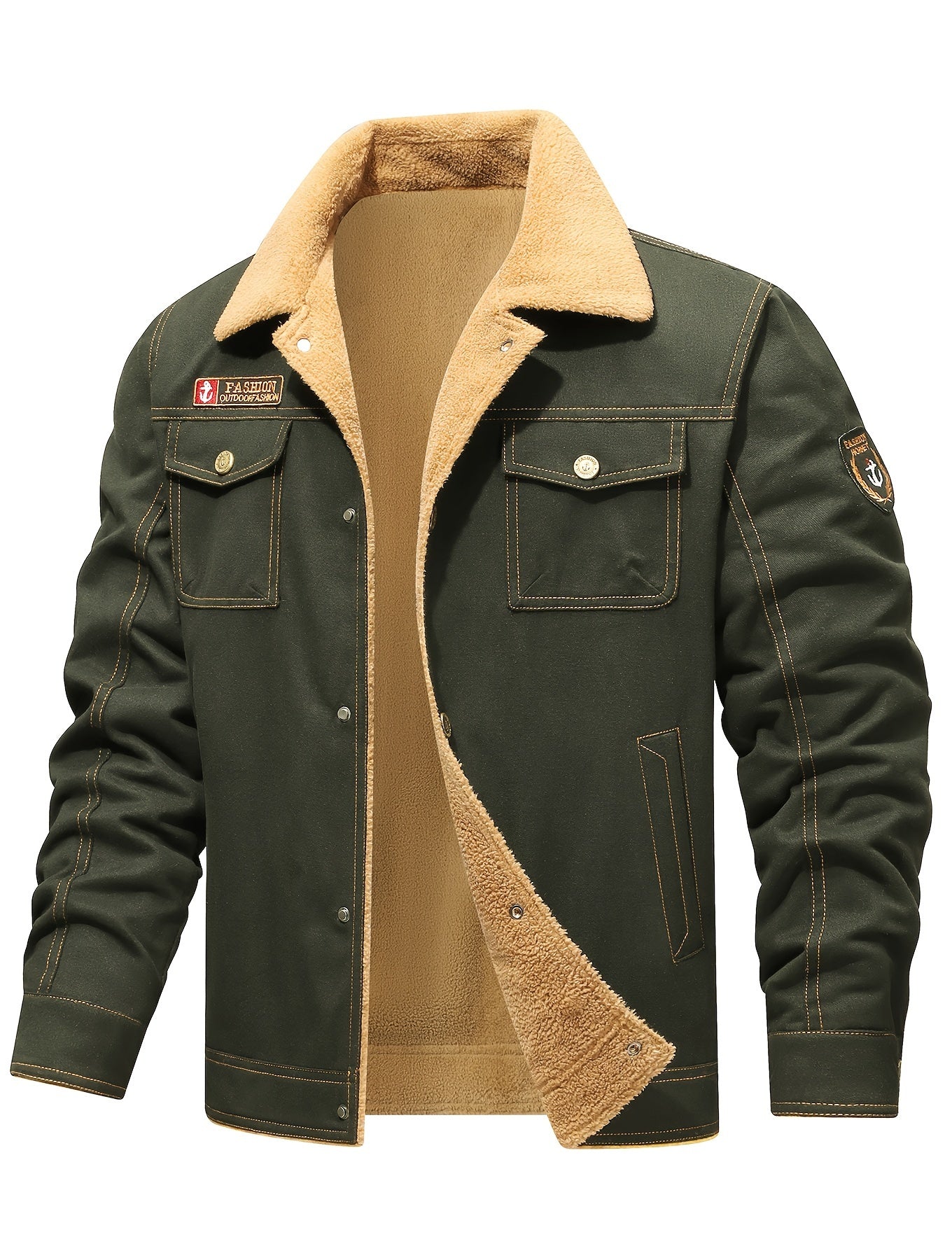 Elmer -  Men's Warm Winter Casual Military Style Jacket