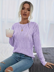 Mathilde - Ladies Casual Knitted Sweater