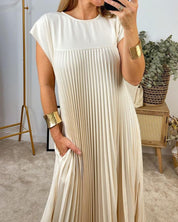 Lucy - Elegant pleated dress