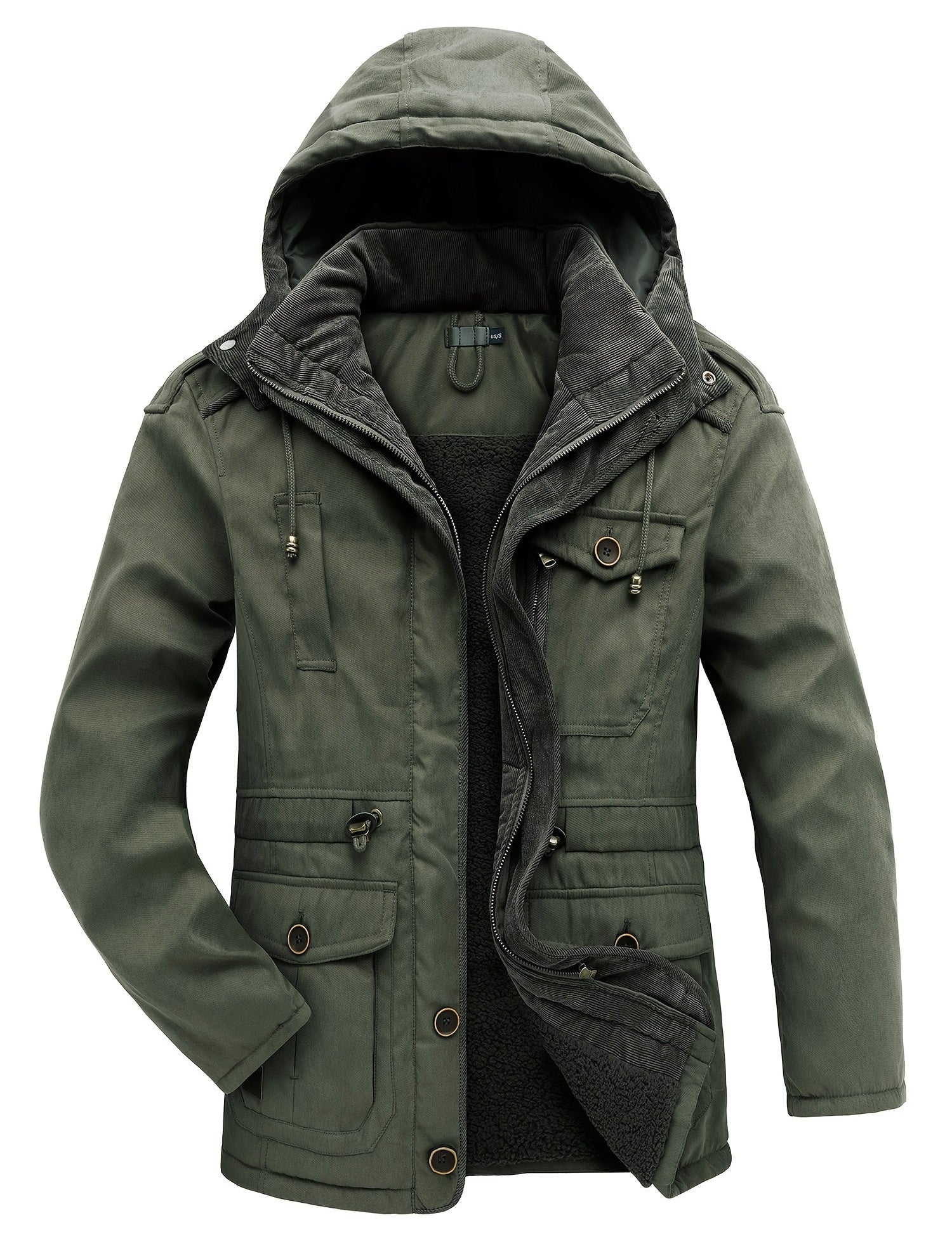 Lieuwe - Men's Warm Thick Hooded Winter Jacket