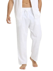 Chris - Wide linen men's pants