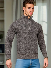 Otto - Men's Casual Zip-Up Sweater