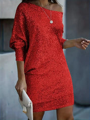 Oaklynn - Party Dress With Contrasting Sequins