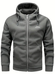 Ander - Warm Men's Hooded Fleece Jacket