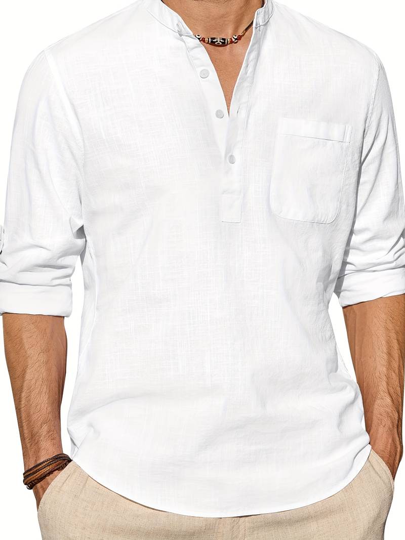 Charles - Elegant Linen Shirt for Men