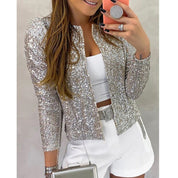 Felicity -  Stylish Jacket with sparkling glitter