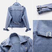 Aleah - Women's denim jacket