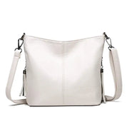 Hailey - Rigid leather shoulder bag