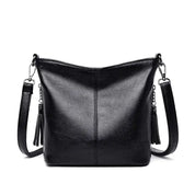 Hailey - Rigid leather shoulder bag