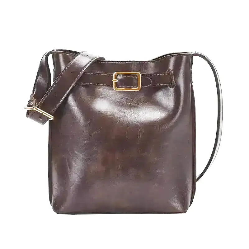 Brooklyn - Small shoulder bag in smooth leather