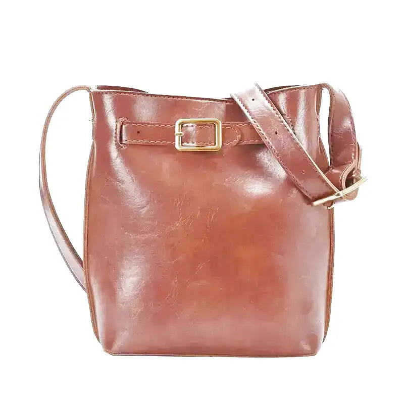 Brooklyn - Small shoulder bag in smooth leather