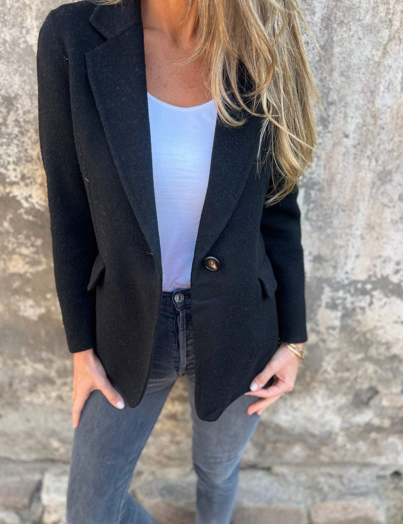 Ruby - One-button blazer