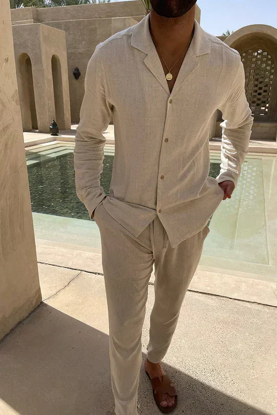 Javier - Linen set for men