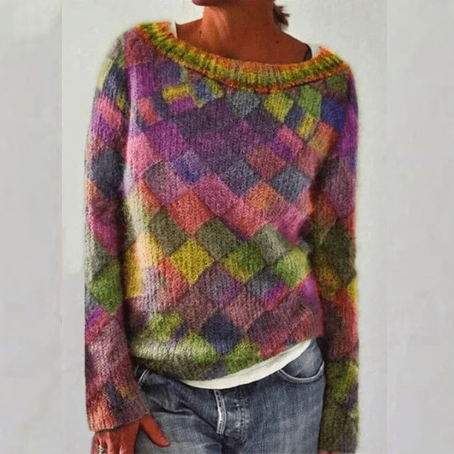 Viviana - A sophisticated knit sweater for women