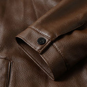 Shane - Comfortabel leather jacket for men