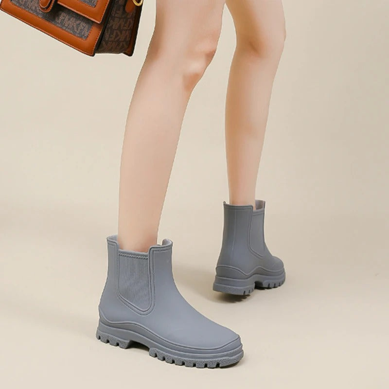 Adele - Women's High-End Waterproof Mid-High Boots