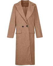 Adley -Women's fashionable long autumn coat with buttons