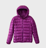 Pearl - Elegant warm down jacket with hood