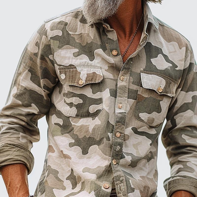 Matias - Military-inspired shirt