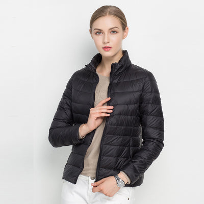 Alyssa -  A lightweight down jacket for women