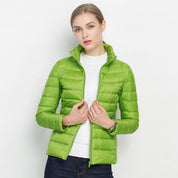 Alyssa -  A lightweight down jacket for women