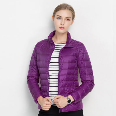 Alyssa -  A lightweight down jacket for women