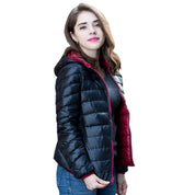 Araceli - Women's Reversible, ultra-light down jacket