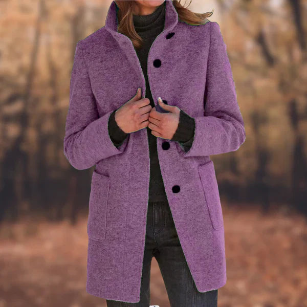 Kaylani - Women's coat with buttons